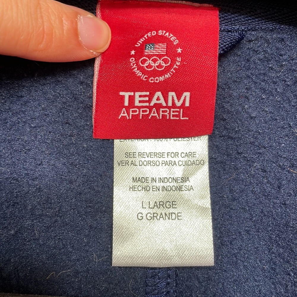 Olympic Us Team Training Jacket - image 4